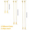 6Pcs Gold Necklace Extenders for Women Chain Extenders for Necklaces