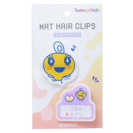 Tamagotchi Matt Hair Clip Kamio Japan Cute Pin Bangs Hair Accessory Mamecchi Mimicchi Kuchi Mecchi 22104_Megecchi 0448