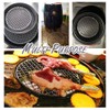 Turbokey Dia 13.8" Round Barbecue Grids Cross Wire Footed Steaming