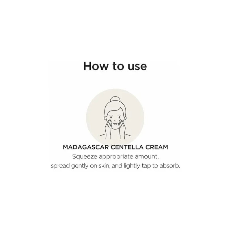 Skin1004 Madagascar Centella Cream 75ml K-beauty