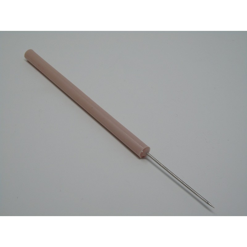 PACK OF 12 DISSECTING DISSECTION TEASING NEEDLE STRAIGHT WITH PLASTIC