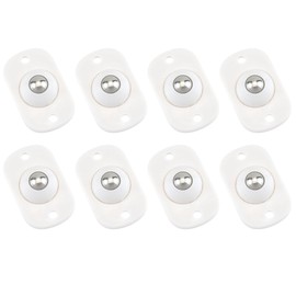 8 Pcs Self Adhesive Caster Wheels Appliance Rollers Appliance Sliders 360°Swivel Glide Smoothly Mini Rollers Coffee Machines Air Fryer Caster Slider for Kitchen Appliances, Trash Can, Small Furniture