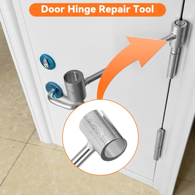 Makerfire Door Hinge Adjustment Tool (23-25mm), Hinge Gap Adjusting Wrench,