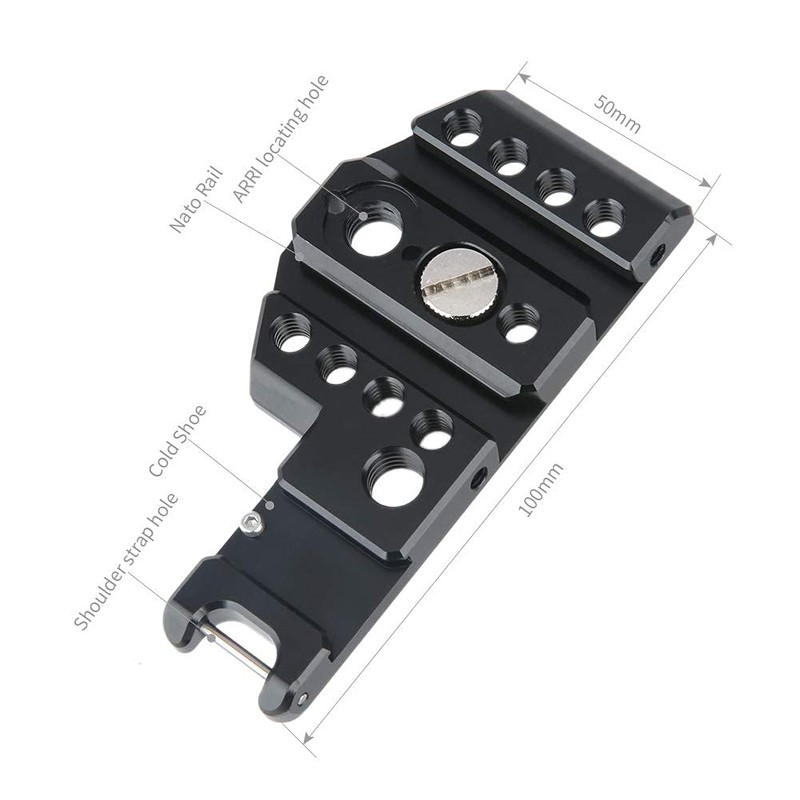 NICEYRIG Top Plate for BMPCC 4K & 6K Camera