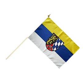 Fritze® Flag Stick Flag Germany Oberpfalz – 30 x 45 cm