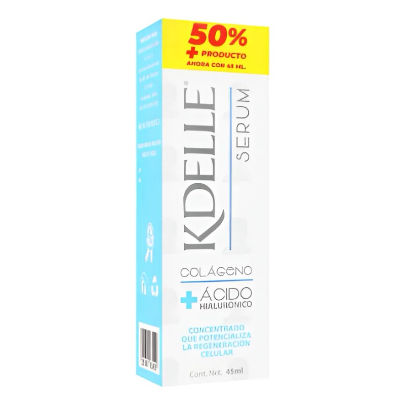 Sérum Con Colageno Y Ácido Hialurónico Kdelle Dia/noche