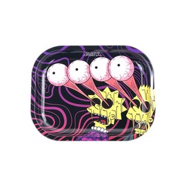 Smoke Arsenal Rolling Tray Small (Barted) Bart and Lisa 18cmx14cm