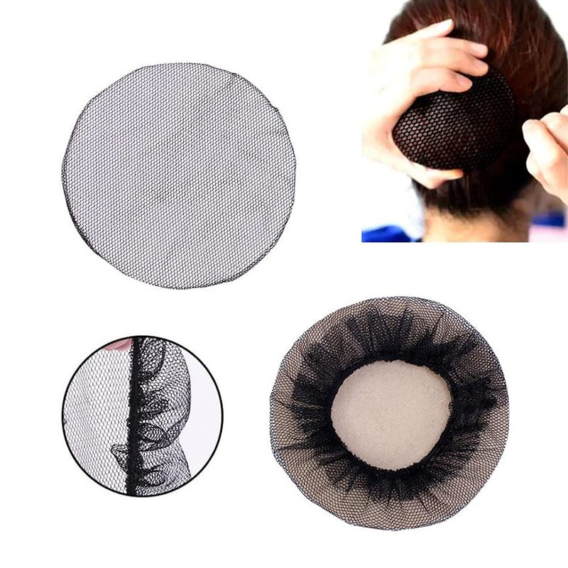 YFFSFDC Hair Bundling Net, Chignon Net, Fashionable, Ballet Fine, Mesh,