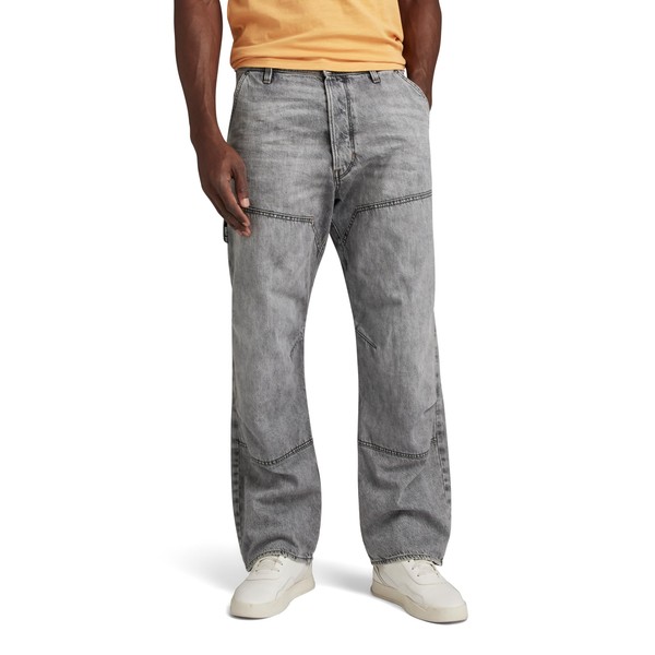 G-STAR RAW Men's Carpenter 3D Loose Jeans, Faded Grey Neblina D23695-d537-g324
