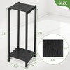Dipion Tall Plant Stand Indoor,31 Inch Plant Stands,2 Tier Metal