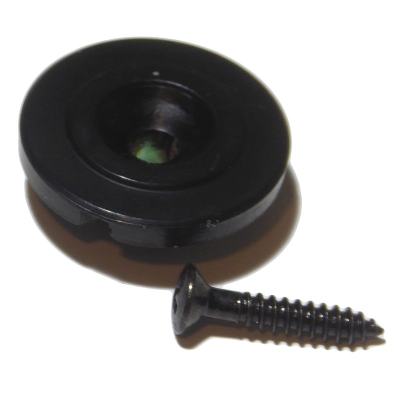 Bass guitar string tree retainer 7mm high in black including