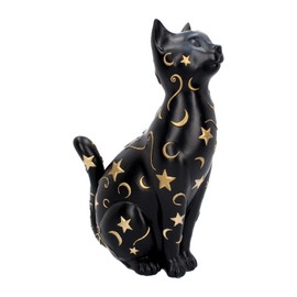 Nemesis Now Felis 26cm Figurine, Resin, Black, One Size