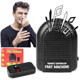 Fart Machine with Remote, Electronic Remote Controlled Fart Machine, Funny Prank Toy, Farting Machine for Family and Friend