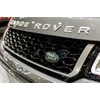 LAND ROVER RANGE ROVER SUPERCHARGED OVAL BADGES BLACK ON SILVER