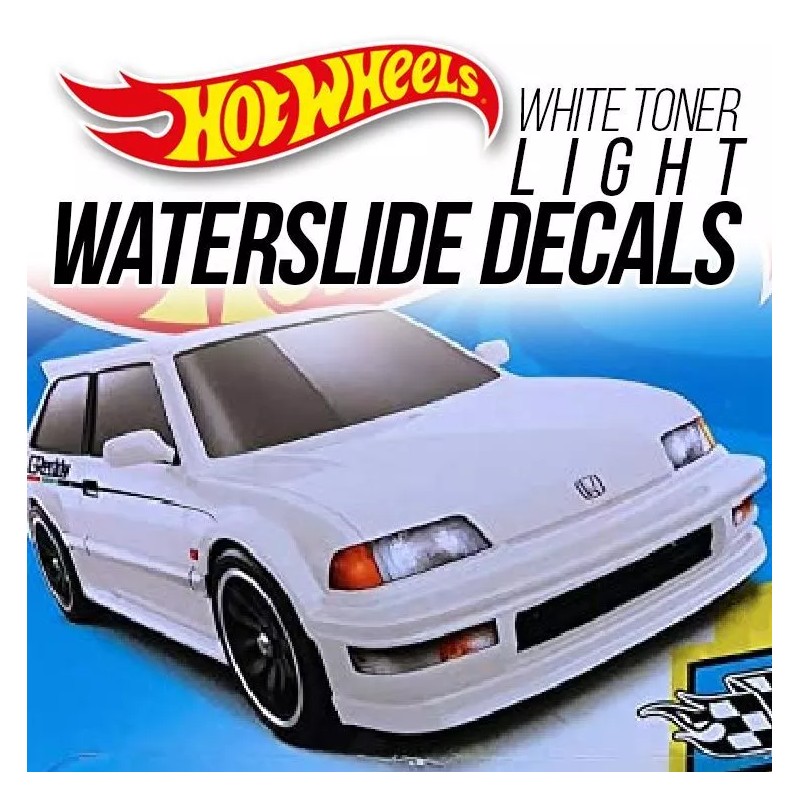MMR 1/64 Scale HONDA CIVIC EF Head Tail Light WaterSlide