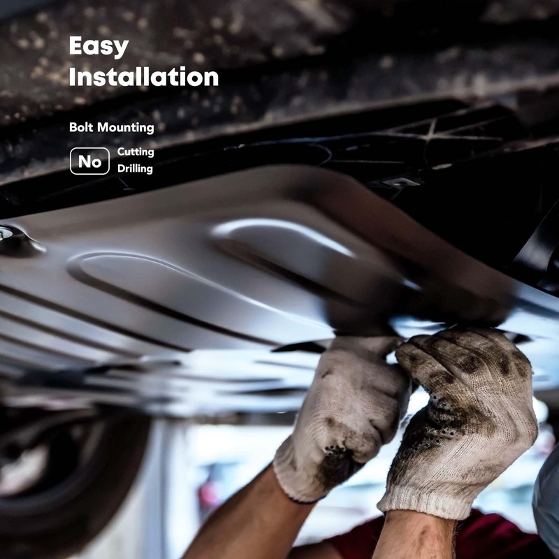 YHTAUTO Front Lower Engine Splash Shield Compatible with Volkswagen Touareg