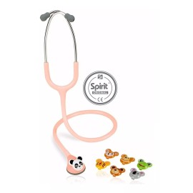 Spirit Estetoscopio Spirit Master Lite Fun Animal Pediatric Rosa