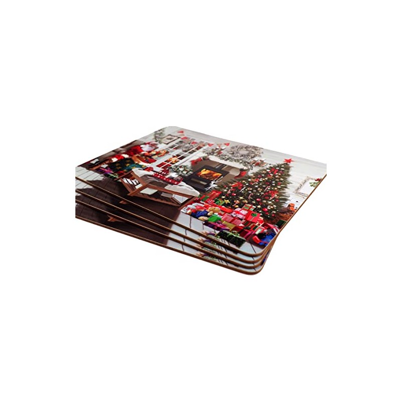 The Leonardo Collection LP52043 Christmas Macneil Santa Place Mats (Set