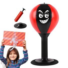 Boxing Speed Ball | Desktop Punching Ball with Suction Cup | Kids Boxing Freestanding Reflex Bag for Sport Indoor Exercise Ornaments