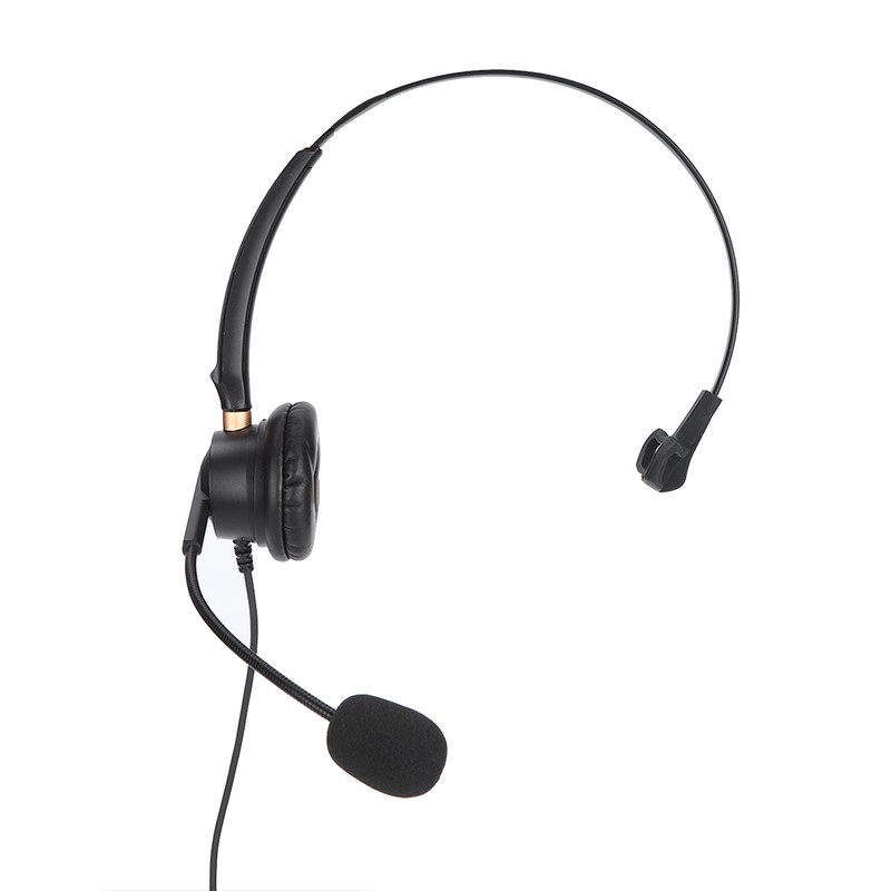 H600‑3.5 Telephone Headset Monaural 3.5mm Jack Business Headset with Mic