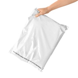 200 Count, 12x15.5 inch Eco Friendly Poly Mailers 100% Recycled Packaging Envelopes Supplies Mailing Bags 2.5 Mil Thick - SMART Mailer