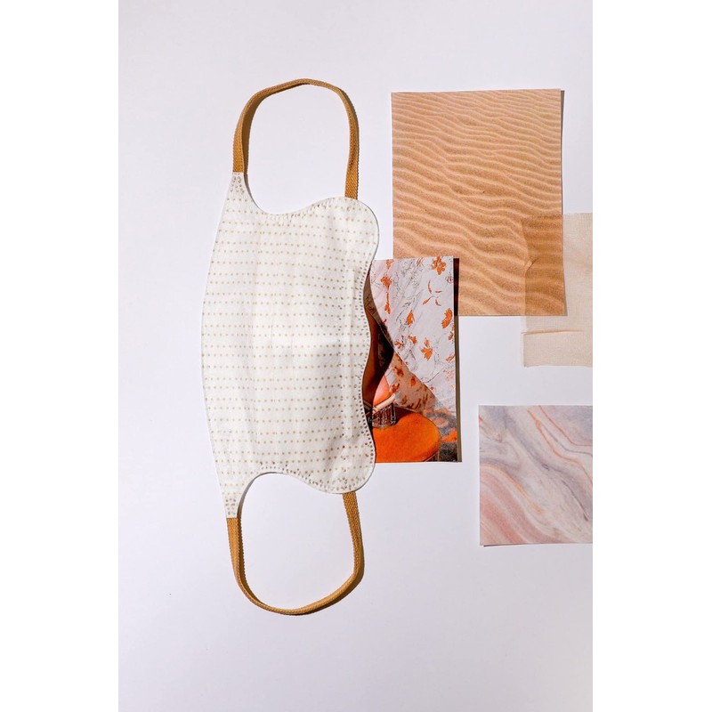 [D.masque] 【冷感マスク】滝沢眞規子コラボ “PIN DOT” SUMMER COLLECTION ［PIN DOT×Camel］For Ladies' &