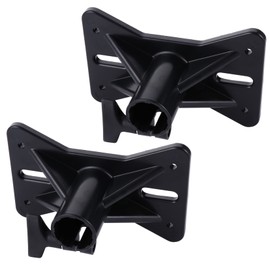 TEHAUX Heavy Duty Tripod Speaker Mounting Bracket Black Stand for Stage Home and Studio Use Easy to Install Durable Plastic Supports Up