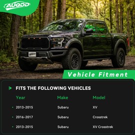 AUQDD 12Pc Front End Kit Fit For 2016-2017 Su-baru Crosstrek, 13-15 XV Crosstrek, 2 Lower Control Arm 2 Ball Joint 2 Sway Bar Link 4 Outer & Inner Tie Rod End (# K623560 K750084 EV800982 ES3712 K9513)