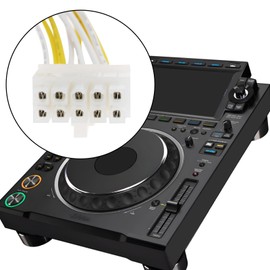 OTOTEC 10-Pin Power Harness Connector Waterproof Connector Compatible with Pioneer TS-WX1210A TS-WX1010A Compatible with Subwoofer TS-WX300A