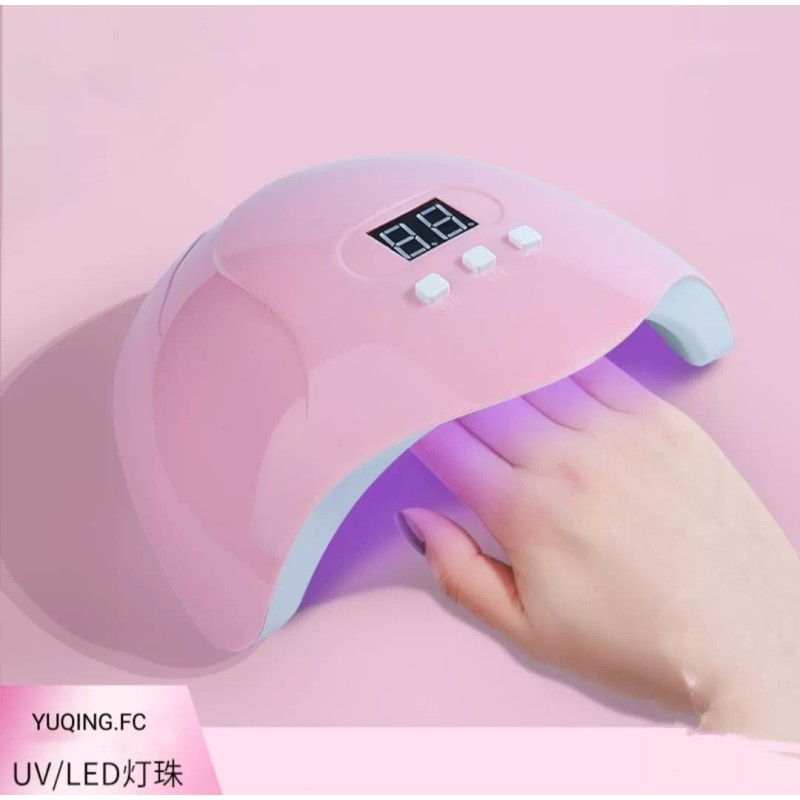 Yuqing Lámpara Para Uñas 54w Led Uv Digital Display Temporizador