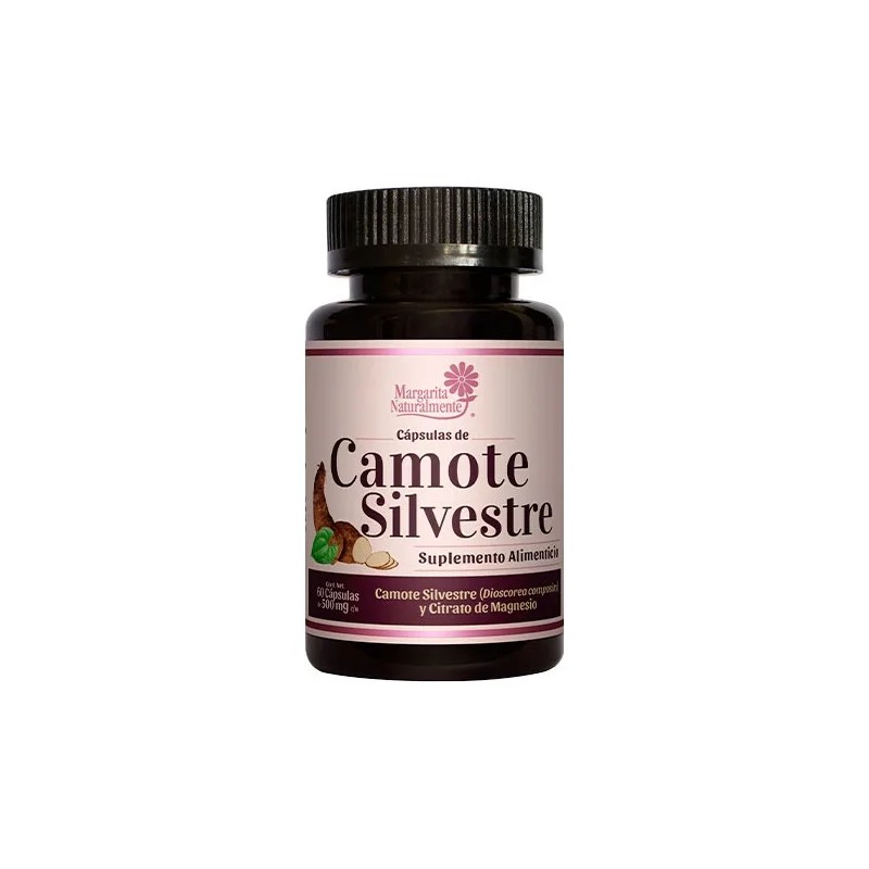 Camote Silvestre (60 Caps) Margarita Naturalmente Sin Sabor