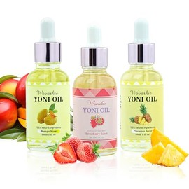 Wovarkie- "3 paquetes de aceite Yoni para mujeres, aceite femenino 100% natural, desodorante íntimo para mujeres, elimina el olor