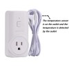 DIGITEN Wireless Thermostat Outlet, Temperature Controlled Outlet Heating & Cooling