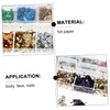 SAFIGLE 2 Boxes Decorative Nail Foils Beautiful Manicure Accessories for