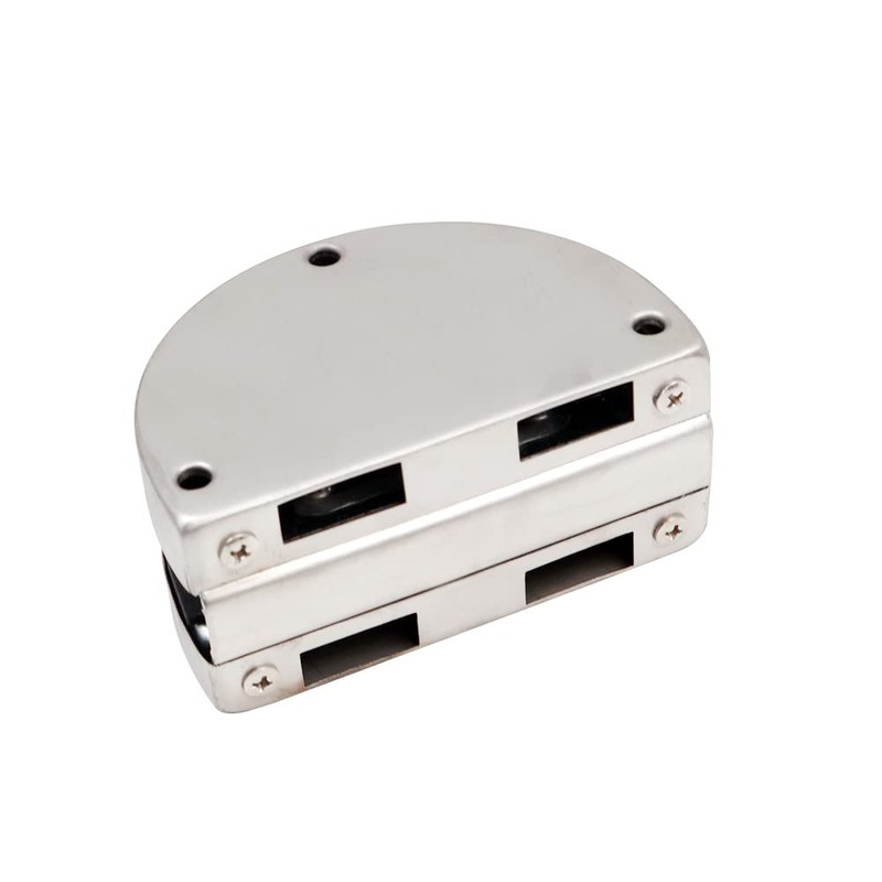 ZONADAH Upgraded Double Glass Door Lock Stainless Steel, Both Sides
