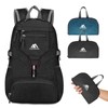flintronic Foldable Small Backpack, 20L Ultra Lightweight Rucksack, Foldable Hiking