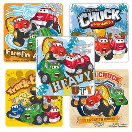 Tonka Chuck & Friends Stickers - Party Favors - 100 Per Pack