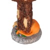 Cat Bird Bath Statue Durable Resin Bird Bath Bowl Exquisite