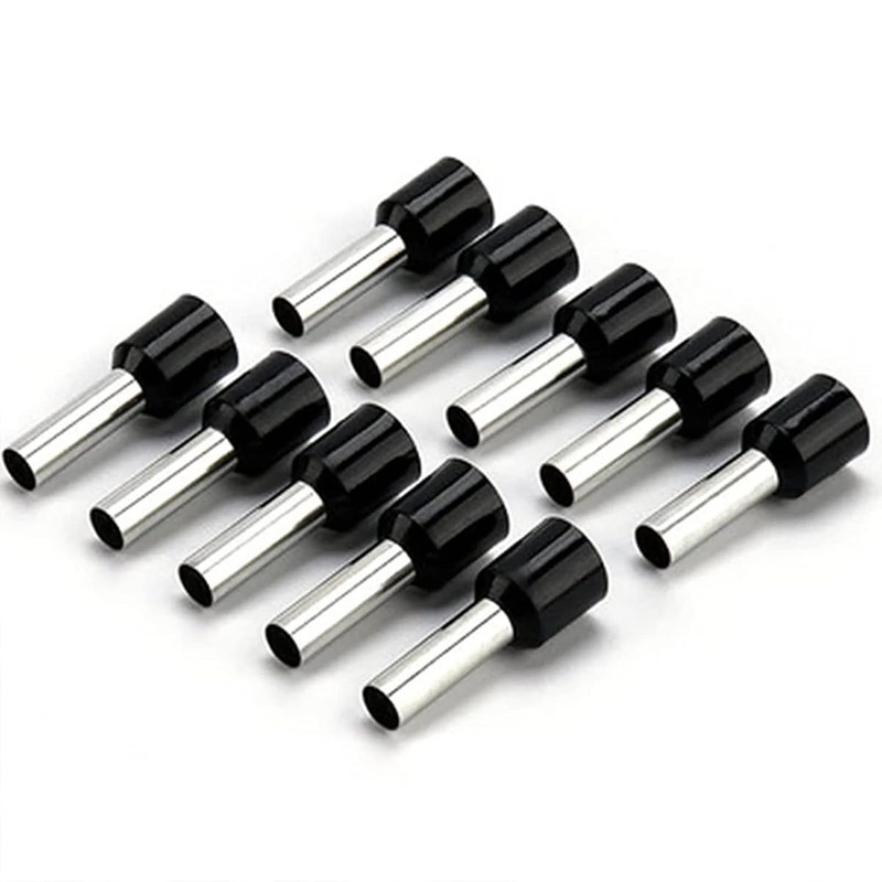 Teansic 40pcs AWG 2/0 Wire Ferrules Connectors,Insulated E70-20 Ferrule Cord