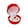 OnlineStreet - Love Heart Teddy Bear Ornament Red Celebration Rose