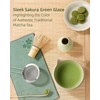 ZENS 6pcs Matcha Set, Matcha Whisk, Matcha Making Kit with