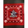 Jordefano {QTY 3} Budweiser King of Beers Bandana Scarf Red