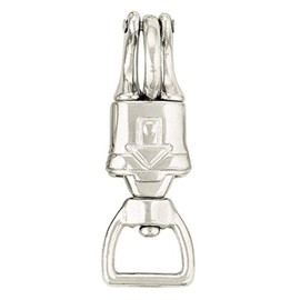 Weaver Leather #1001 Panic Snap , Nickel Plated, 1"