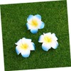 GRIRIW Flower Fake Wedding Decor 100pcs 6cm Plumeria Artificial Flowers
