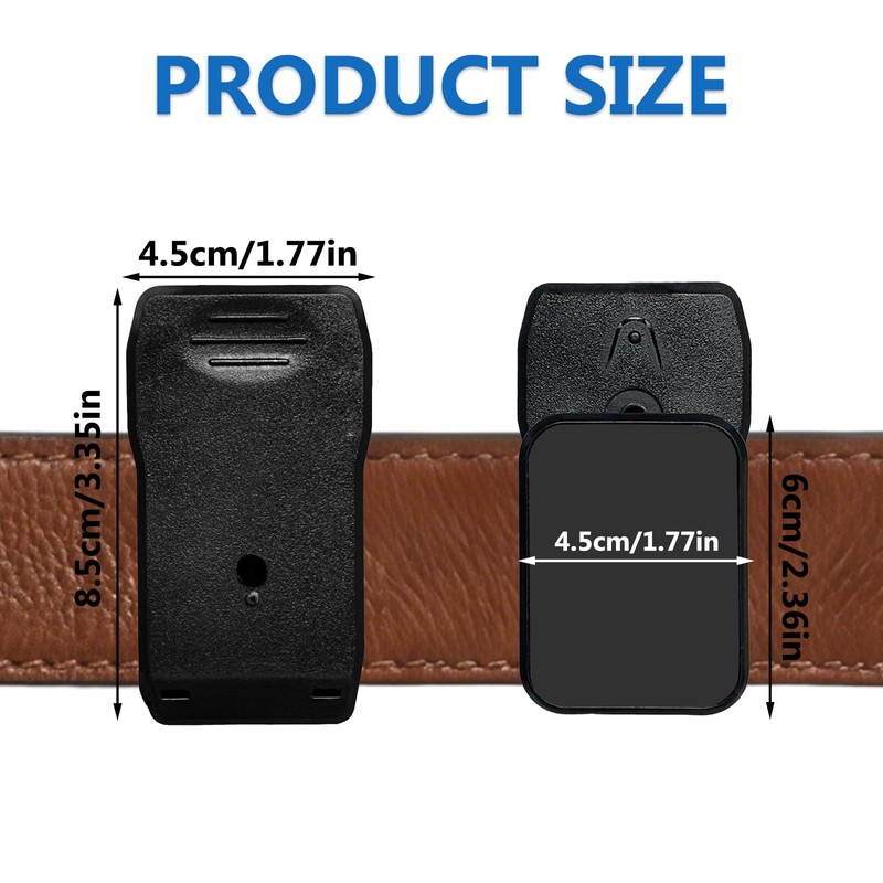 Xuoxeji Strong Magnetic Tool Holder, Heavy-Duty Magnet Belt Clip, Magnetic