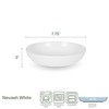 Everyday White by Fitz and Floyd Nevaeh Pasta Bowl, Set