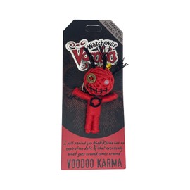 Watchover Voodoo 3-Inch Voodoo Karma Keychain - Handcrafted Gift to Bring Good Luck and Positivity Everywhere You Go
