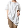 Cross Marberry JX108 Loose Tunic T-Shirt, Half Sleeves, 100% Cotton,