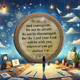 SKLUUYER Guide Brass Compass with Wooden Display Box Engraved Scripture Prayer Compass Religious Gift for Men & Women