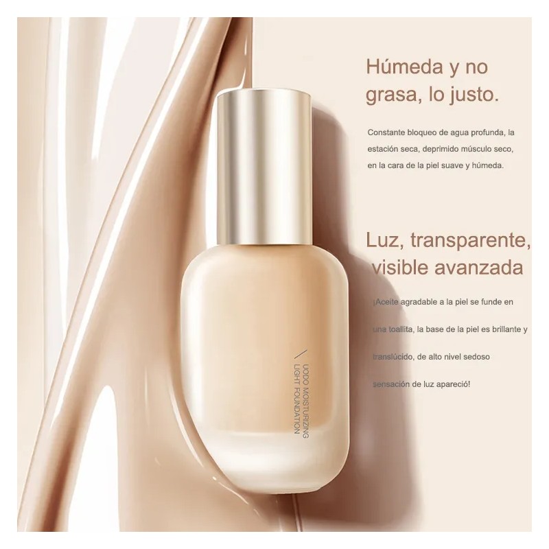 Base Líquida Base Correctora Duradera Para Control De Aceite